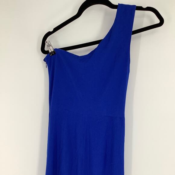 Dress the Population Size Medium Martine Electric Blue Cocktail Evening Women M - Picture 6 of 9